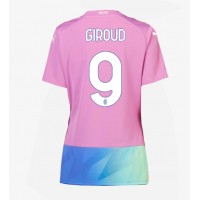Dámy Fotbalový dres AC Milan Olivier Giroud #9 2023-24 Třetí Krátký Rukáv